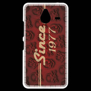Coque Personnalisée Nokia Lumia 640XL LTE Since crane rouge 1977