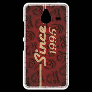 Coque Personnalisée Nokia Lumia 640XL LTE Since crane rouge 1995