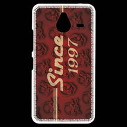 Coque Personnalisée Nokia Lumia 640XL LTE Since crane rouge 1997