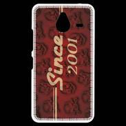 Coque Personnalisée Nokia Lumia 640XL LTE Since crane rouge 2001