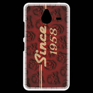 Coque Personnalisée Nokia Lumia 640XL LTE Since crane rouge 1958
