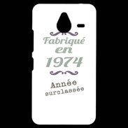 Coque Personnalisée Nokia Lumia 640XL LTE Fabriqué en 1974 ZG