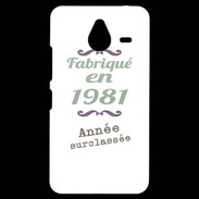 Coque Personnalisée Nokia Lumia 640XL LTE Fabriqué en 1981 ZG