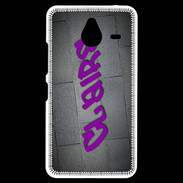 Coque Personnalisée Nokia Lumia 640XL LTE Claire Tag