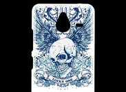 Coque Personnalisée Nokia Lumia 640XL LTE Tête de mort Lucky One 13