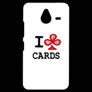 Coque Personnalisée Nokia Lumia 640XL LTE I love Cards Club