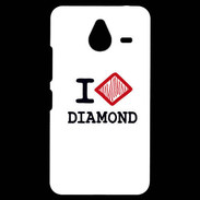 Coque Personnalisée Nokia Lumia 640XL LTE I love Diamond