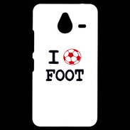 Coque Personnalisée Nokia Lumia 640XL LTE I love Foot