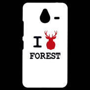 Coque Personnalisée Nokia Lumia 640XL LTE I love Forest