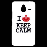 Coque Personnalisée Nokia Lumia 640XL LTE I love Keep Calm
