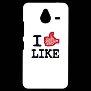 Coque Personnalisée Nokia Lumia 640XL LTE I love Like