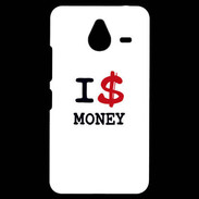 Coque Personnalisée Nokia Lumia 640XL LTE I love Money