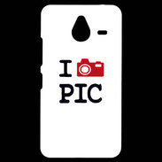 Coque Personnalisée Nokia Lumia 640XL LTE I love Pic