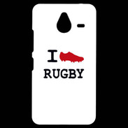 Coque Personnalisée Nokia Lumia 640XL LTE I love Rugby