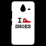 Coque Personnalisée Nokia Lumia 640XL LTE I love Shoes