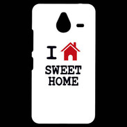 Coque Personnalisée Nokia Lumia 640XL LTE I love Sweet Home