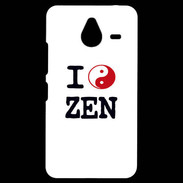 Coque Personnalisée Nokia Lumia 640XL LTE I love Zen