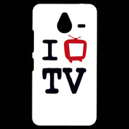 Coque Personnalisée Nokia Lumia 640XL LTE I love TV