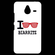 Coque Personnalisée Nokia Lumia 640XL LTE I love Biarritz 2