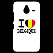 Coque Personnalisée Nokia Lumia 640XL LTE I love Belgique 2
