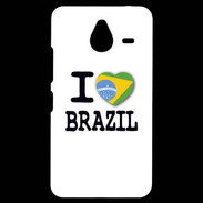 Coque Personnalisée Nokia Lumia 640XL LTE I love Brazil 2