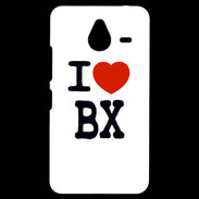 Coque Personnalisée Nokia Lumia 640XL LTE I love BX
