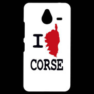 Coque Personnalisée Nokia Lumia 640XL LTE I love Corse 3