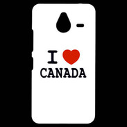 Coque Personnalisée Nokia Lumia 640XL LTE I love Canada