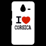 Coque Personnalisée Nokia Lumia 640XL LTE I love Corsica