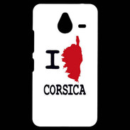 Coque Personnalisée Nokia Lumia 640XL LTE I love Corsica 3