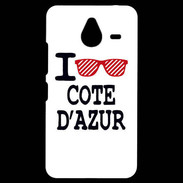Coque Personnalisée Nokia Lumia 640XL LTE I love Cote d'Azur 2