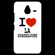 Coque Personnalisée Nokia Lumia 640XL LTE I love Guadeloupe