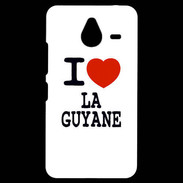 Coque Personnalisée Nokia Lumia 640XL LTE I love Guyane