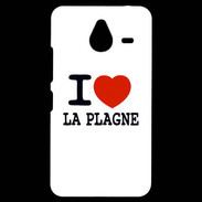 Coque Personnalisée Nokia Lumia 640XL LTE I love La Plagne