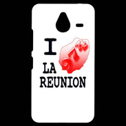 Coque Personnalisée Nokia Lumia 640XL LTE I love La Réunion 2