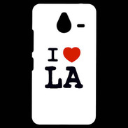 Coque Personnalisée Nokia Lumia 640XL LTE I love L.A