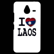 Coque Personnalisée Nokia Lumia 640XL LTE I love Laos 2