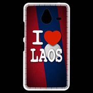 Coque Personnalisée Nokia Lumia 640XL LTE I love Laos 3