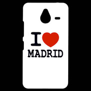 Coque Personnalisée Nokia Lumia 640XL LTE I love Madrid