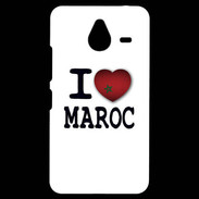 Coque Personnalisée Nokia Lumia 640XL LTE I love Maroc 2