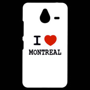 Coque Personnalisée Nokia Lumia 640XL LTE I love Montreal