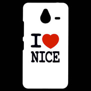 Coque Personnalisée Nokia Lumia 640XL LTE I love Nice