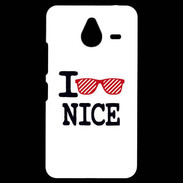 Coque Personnalisée Nokia Lumia 640XL LTE I love Nice 2