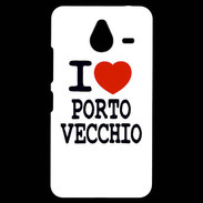 Coque Personnalisée Nokia Lumia 640XL LTE I love Porto Vecchio
