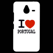 Coque Personnalisée Nokia Lumia 640XL LTE I love Portugal