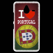 Coque Personnalisée Nokia Lumia 640XL LTE I love Portugal 3