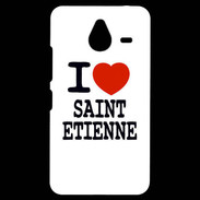 Coque Personnalisée Nokia Lumia 640XL LTE I love Saint Etienne