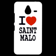 Coque Personnalisée Nokia Lumia 640XL LTE I love Saint Malo