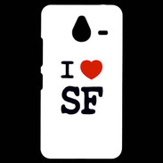 Coque Personnalisée Nokia Lumia 640XL LTE I love SF