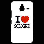 Coque Personnalisée Nokia Lumia 640XL LTE I love Sologne